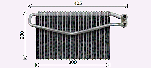 Evaporator,aer conditionat 43B45003 EACLIMA