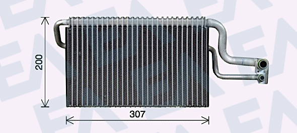 Evaporator,aer conditionat 43B47002 EACLIMA