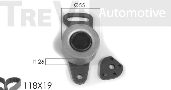 Set curea de distributie KD1031 TREVI AUTOMOTIVE
