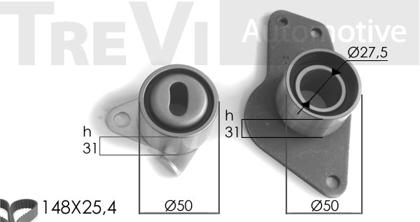 Set curea de distributie KD1080 TREVI AUTOMOTIVE