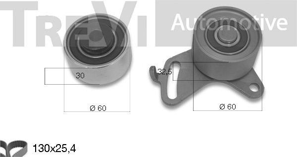Set curea de distributie KD1138 TREVI AUTOMOTIVE
