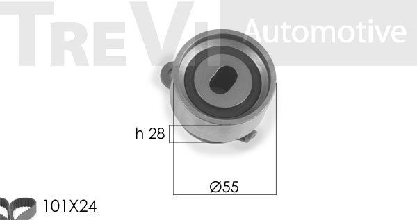Set curea de distributie KD1150 TREVI AUTOMOTIVE
