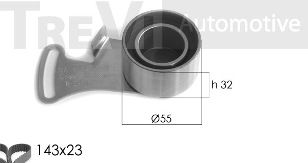 Set curea de distributie KD1170 TREVI AUTOMOTIVE