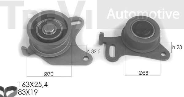 Set curea de distributie KD1190 TREVI AUTOMOTIVE