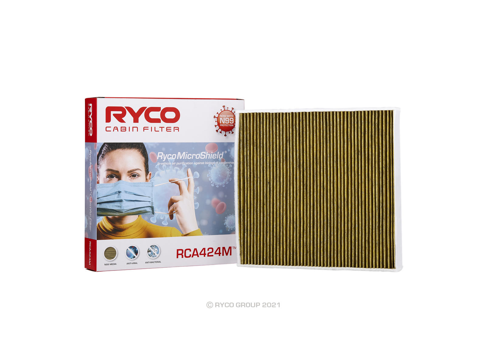 Filtru, aer habitaclu RCA424M RYCO