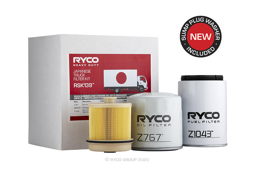 Set filtre RSK139 RYCO