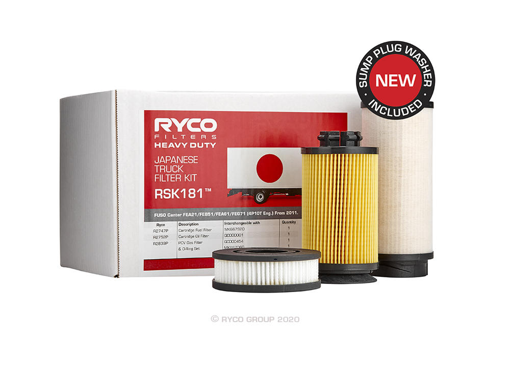 Set filtre RSK181 RYCO