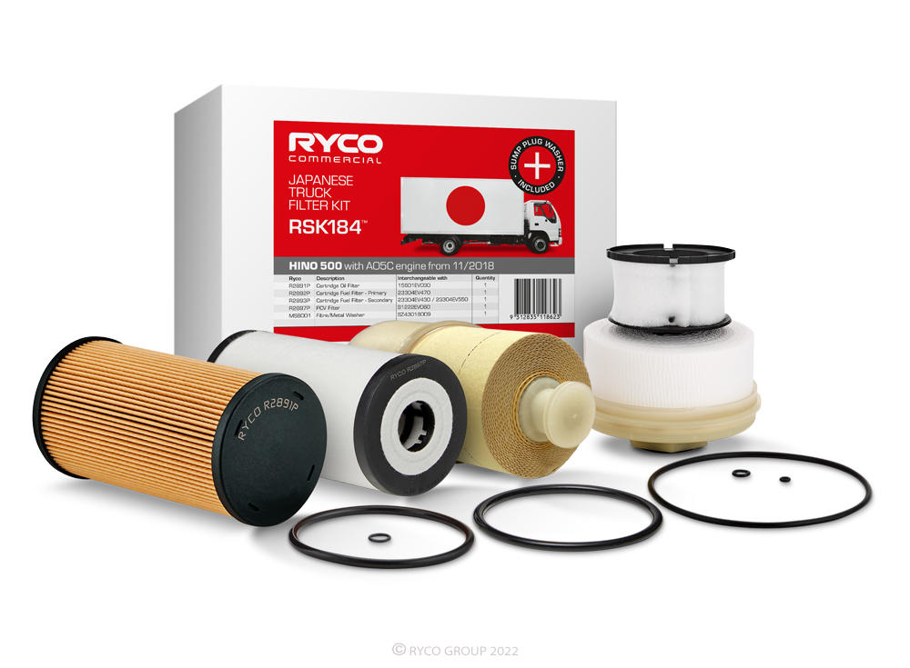 Set filtre RSK184 RYCO