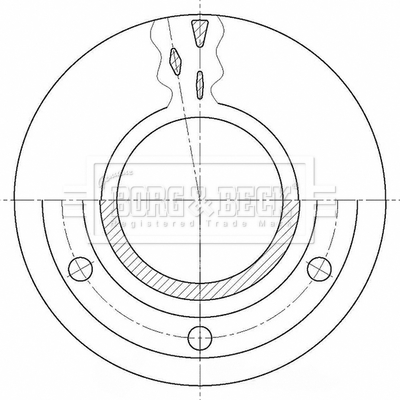 Disc frana BBD32931 BORG & BECK