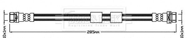 Furtun frana BBH8378 BORG & BECK