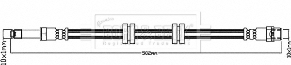Furtun frana BBH8390 BORG & BECK