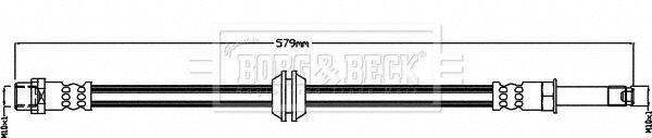 Furtun frana BBH8469 BORG & BECK