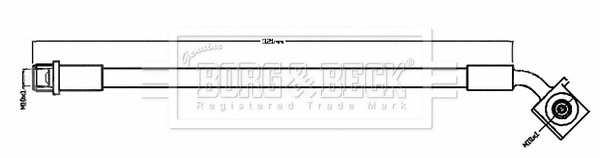 Furtun frana BBH8691 BORG & BECK