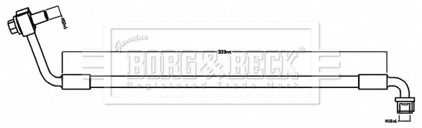 Furtun frana BBH8693 BORG & BECK