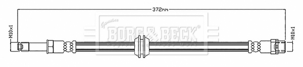 Furtun frana BBH8892 BORG & BECK