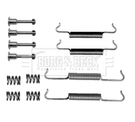 Set accesorii, saboti frana parcare BBK6139 BORG & BECK
