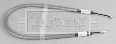 Cablu, frana de parcare BKB3162 BORG & BECK