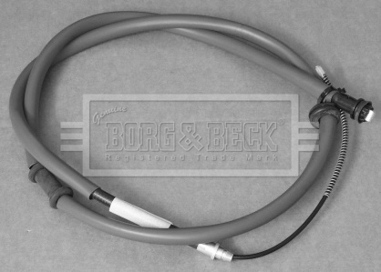 Cablu, frana de parcare BKB3287 BORG & BECK