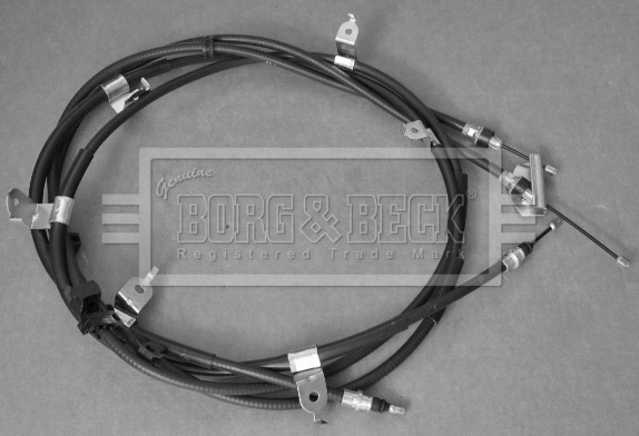 Cablu, frana de parcare BKB3780 BORG & BECK