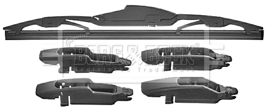 Lamela stergator BW11R.10 BORG & BECK