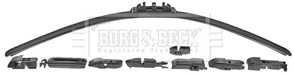 Lamela stergator BW24F.10 BORG & BECK