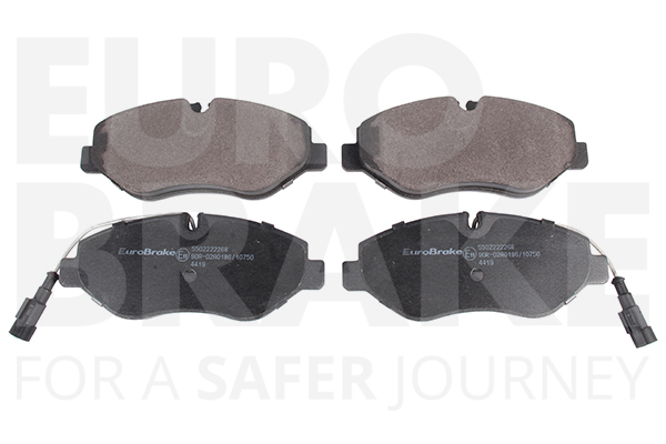 Set placute frana,frana disc 5502222268 EUROBRAKE