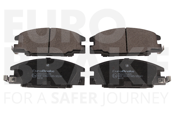Set placute frana,frana disc 5502221405 EUROBRAKE