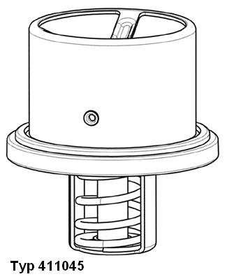 Termostat,lichid racire WAL-411045 MDR