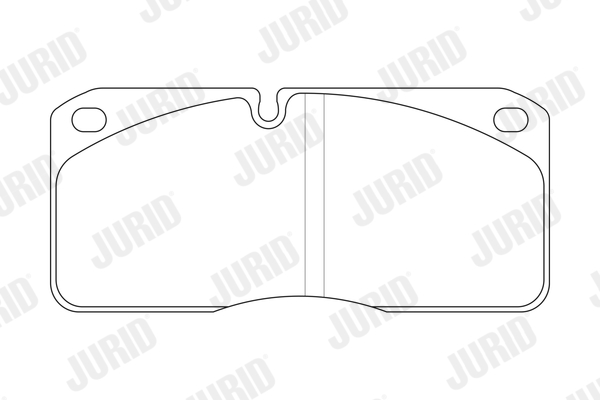 set placute frana,frana disc 2906709560 JURID