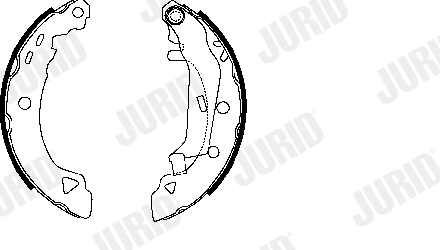 Set saboti frana 361052J JURID