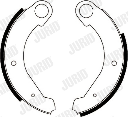 Set saboti frana 361120J JURID