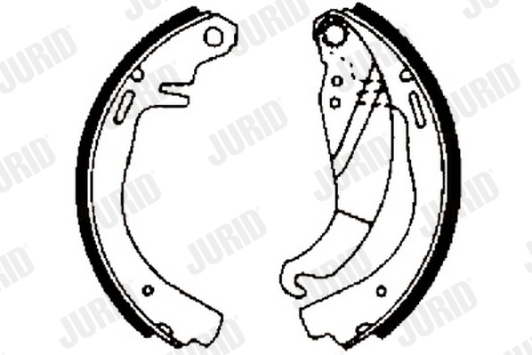 Set saboti frana 361237J JURID