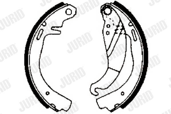 Set saboti frana 361238J JURID