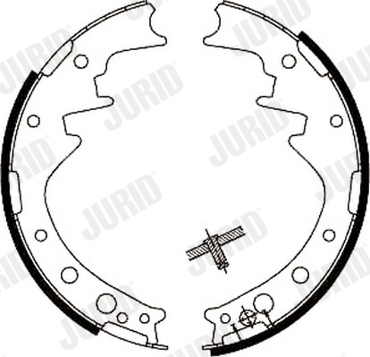 Set saboti frana 361296J JURID