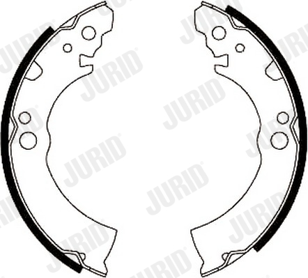 Set saboti frana 361402J JURID