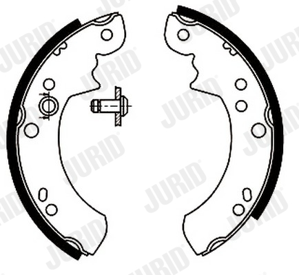 Set saboti frana 361420J JURID