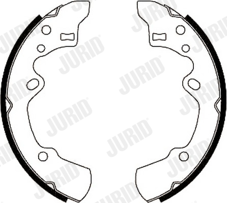 Set saboti frana 361436J JURID