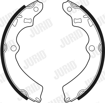 Set saboti frana 361443J JURID