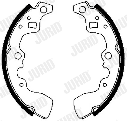 Set saboti frana 361532J JURID