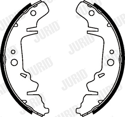 Set saboti frana 362390J JURID