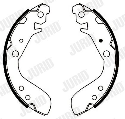 Set saboti frana 362446J JURID