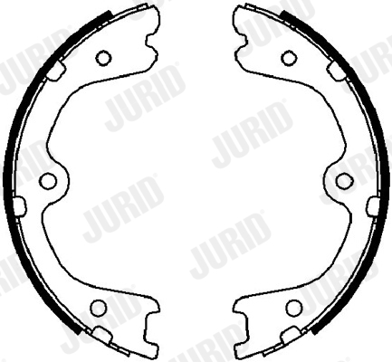 Set saboti frana, frana de mana 362550J JURID