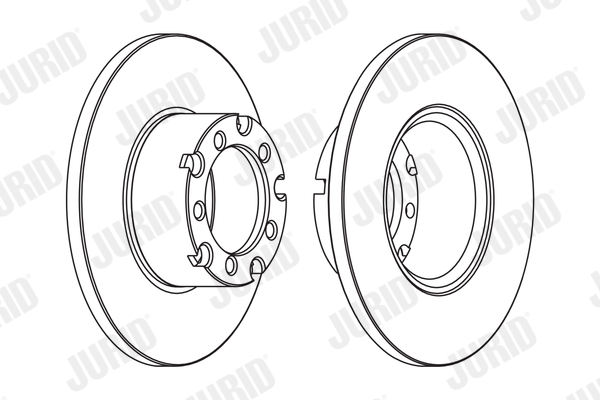 Disc frana 561135JC JURID