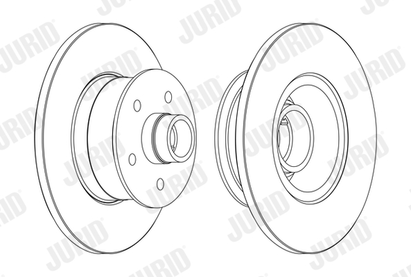 Disc frana 561252JC JURID
