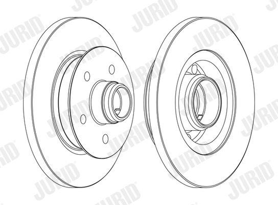 Disc frana 561437JC JURID
