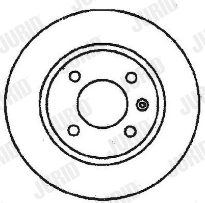 Disc frana 561518J JURID