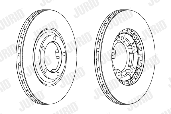 Disc frana 561580JC JURID