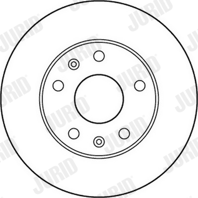 Disc frana 562153JC JURID