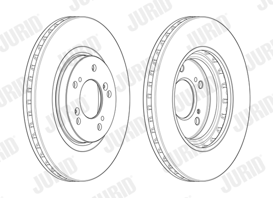 Disc frana 562283JC JURID