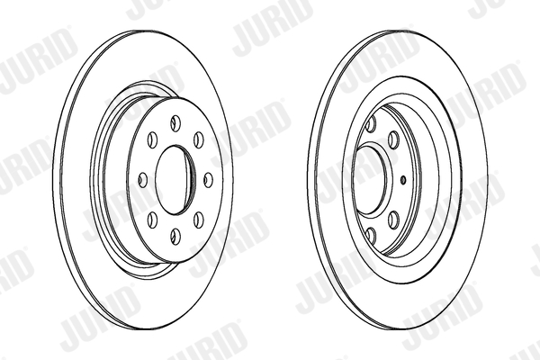 Disc frana 562305JC JURID